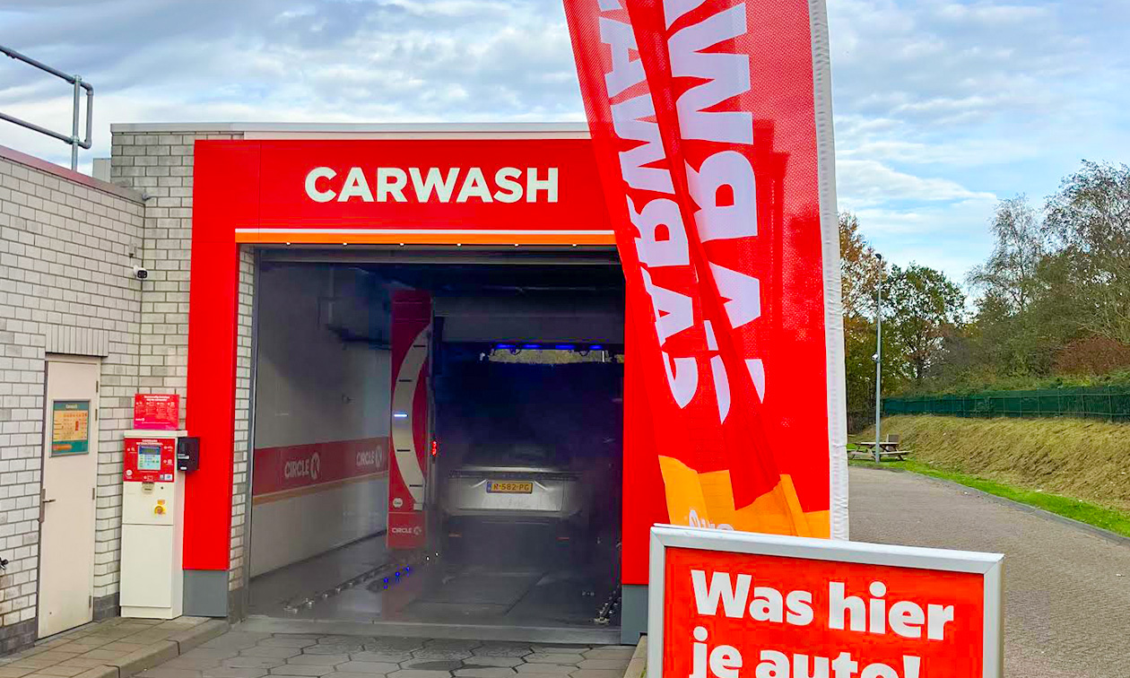 Circle K CARWASH en TotalEnergies WASH