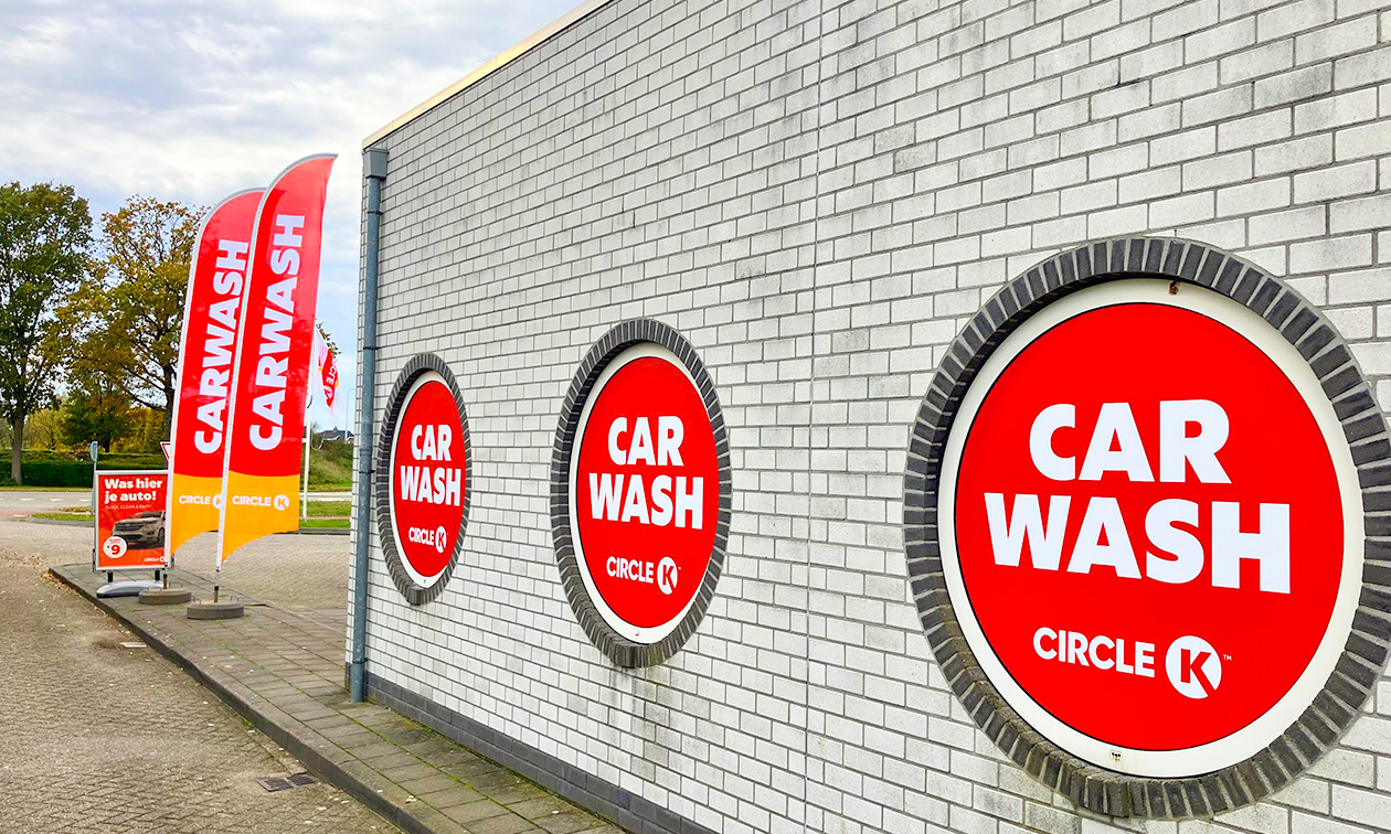 Circle K CARWASH en TotalEnergies WASH