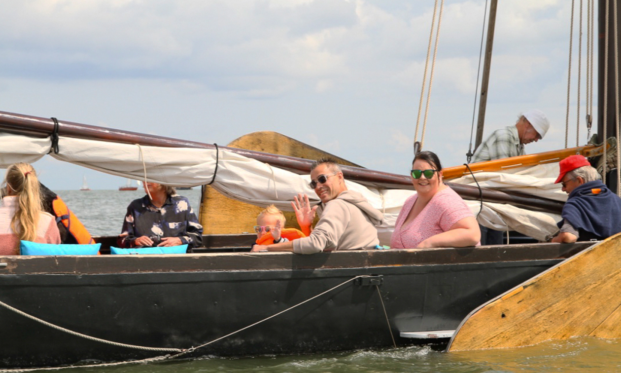Dagje uit op het water