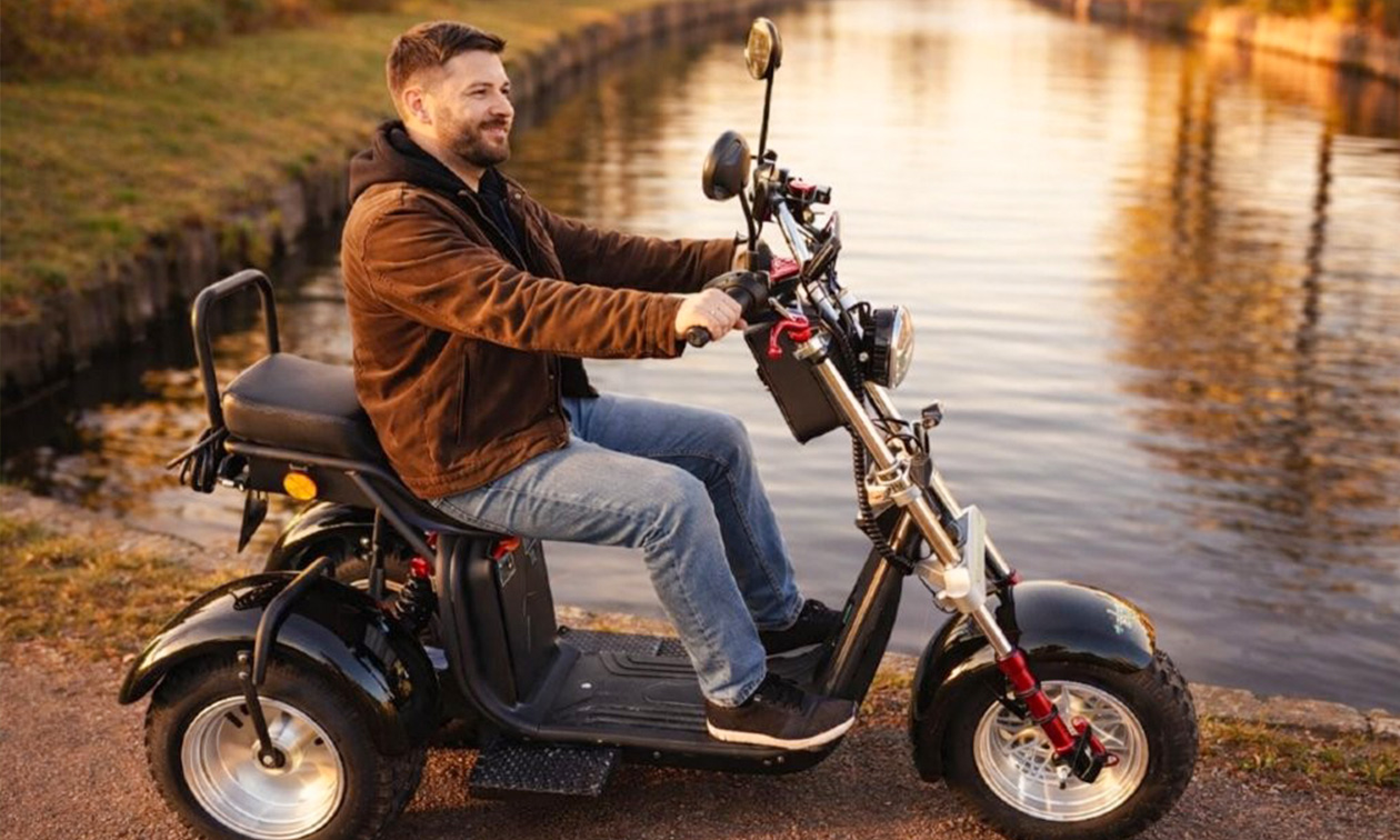 E-choppertrike (driewieler) Coevorden