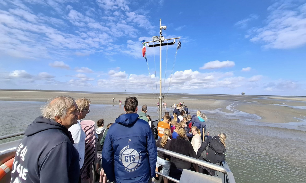 Varen op het Wad