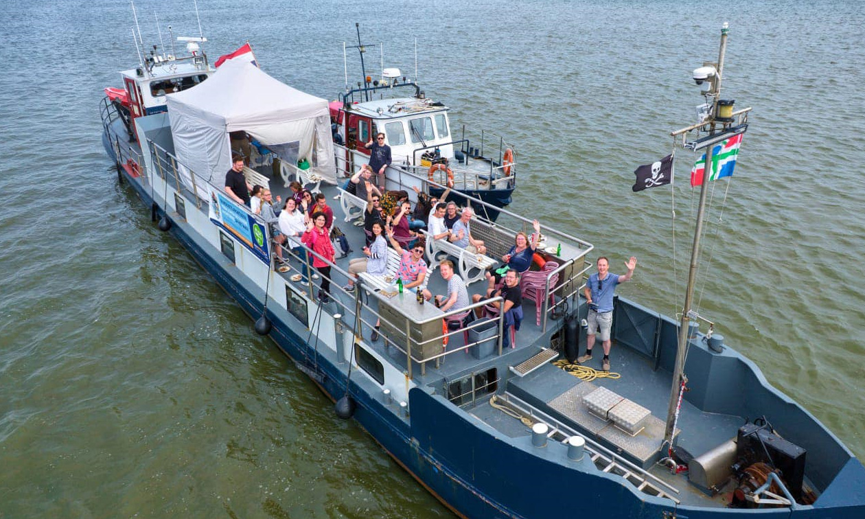 Varen op het Wad