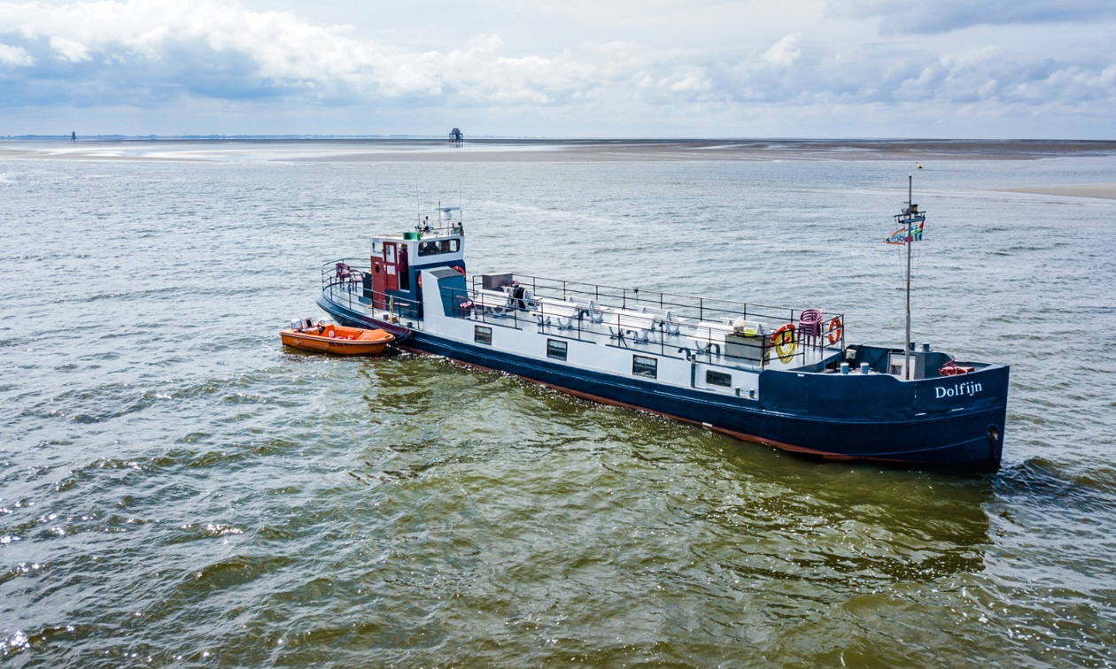 Varen op het Wad
