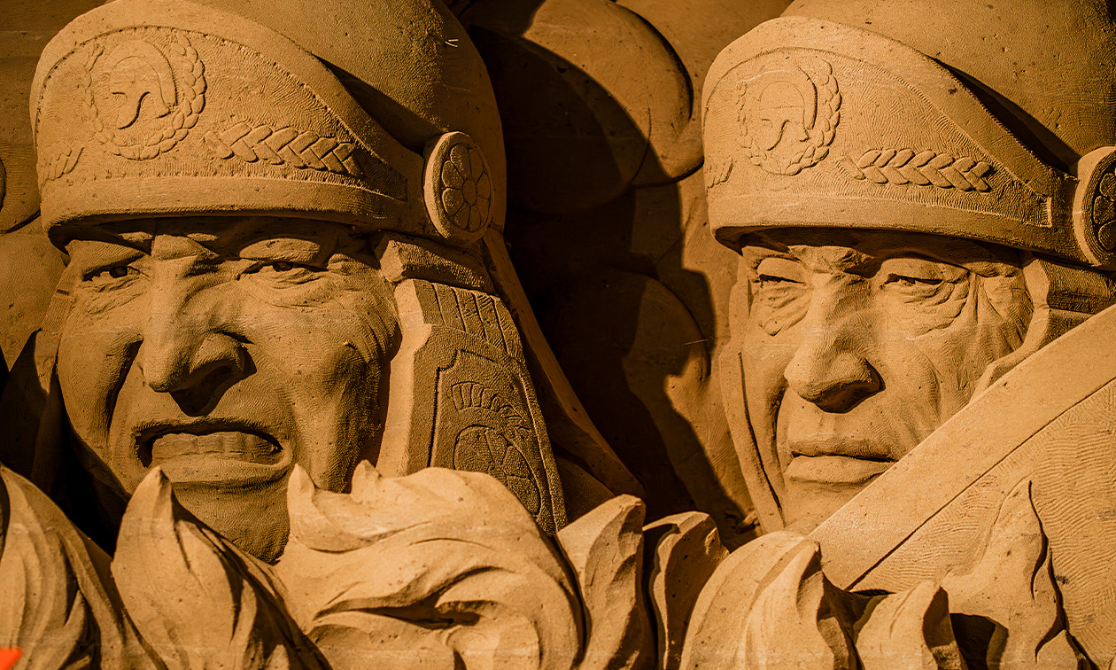 Zandsculpturen Garderen