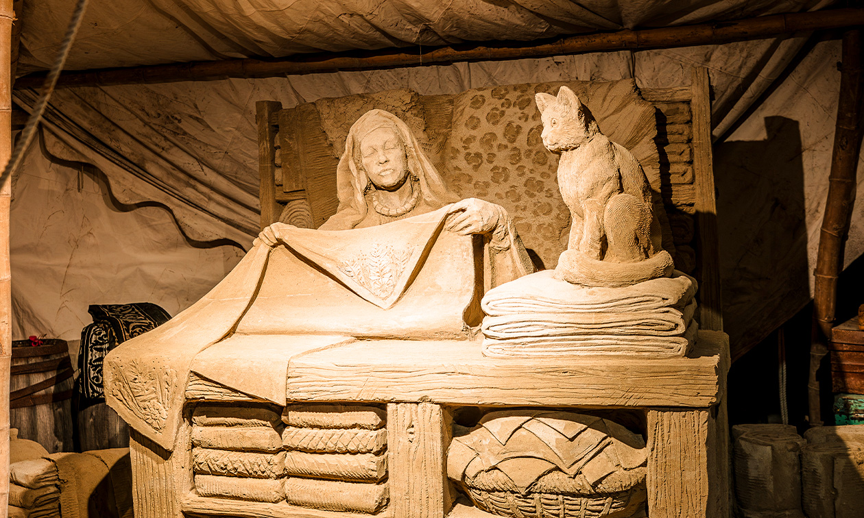 Zandsculpturen Garderen