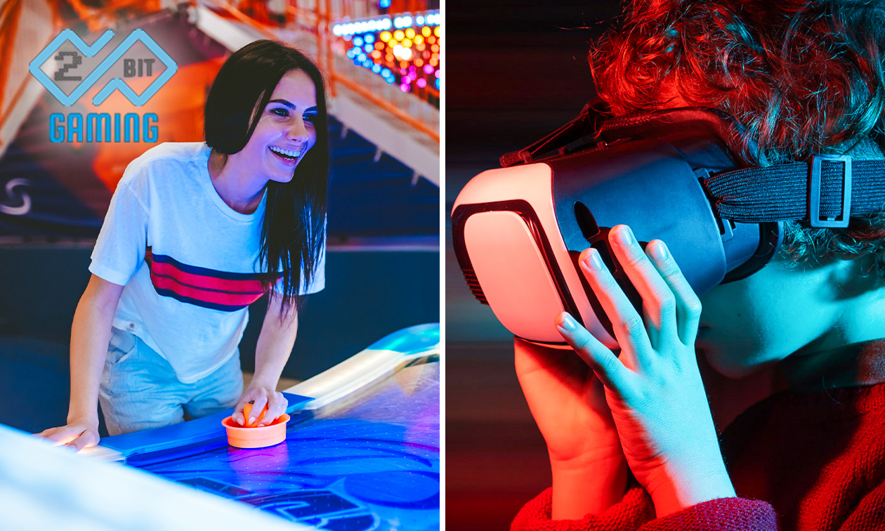 Onbeperkt gamen (1,5 uur) of VR VEX adventure (30 min) + onbeperkt gamen (60 min)