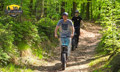 Huur e-scooter (1,5u) bij het Drielandenpunt