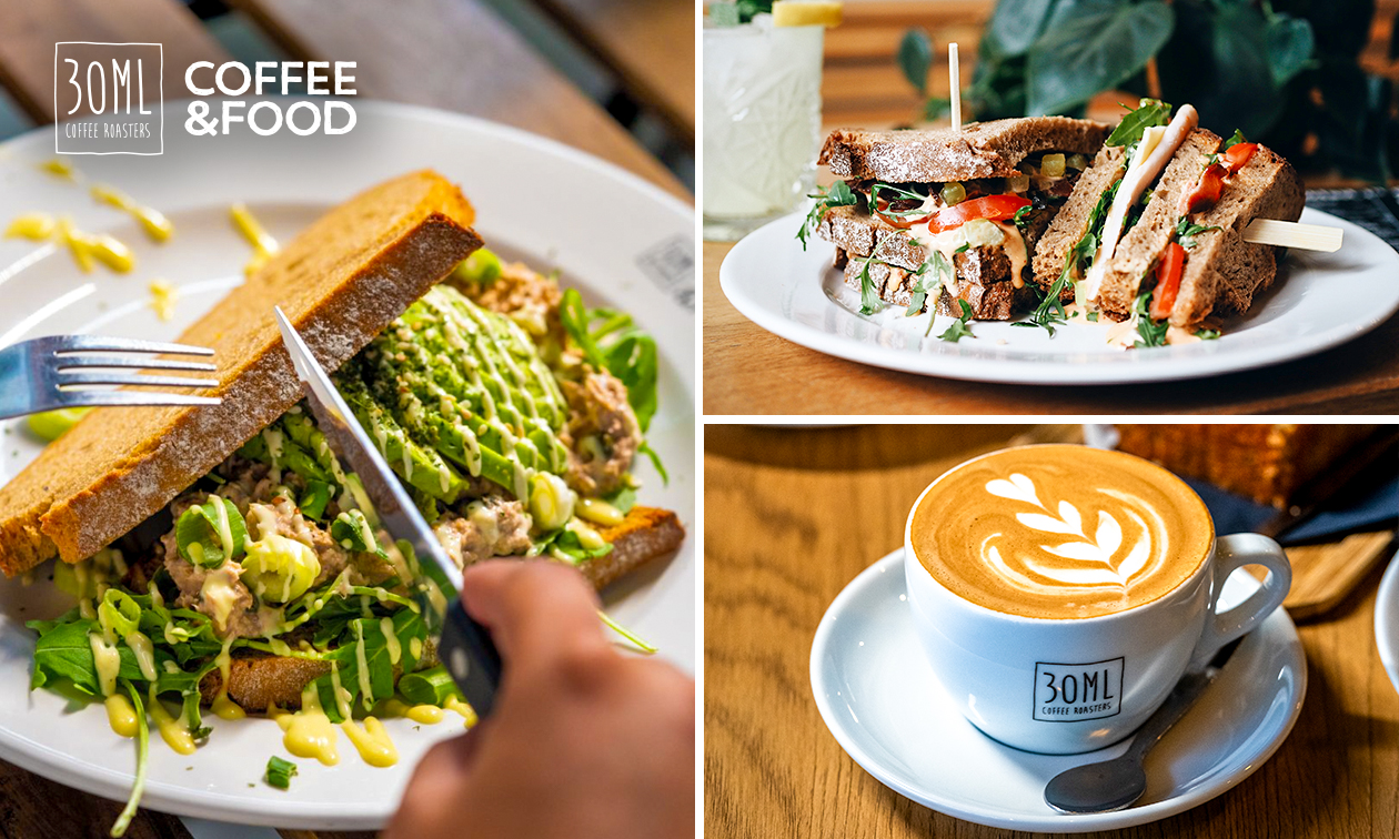 Ontbijtgerecht of late lunch naar keuze bij 30ML Groningen