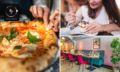 2-gangen pizzadiner bij 47 Anno Domini Kampen