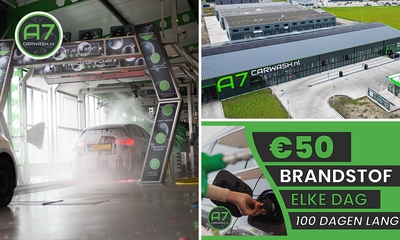 Autowasbeurt 'Best' + Protect R bij A7-Carwash