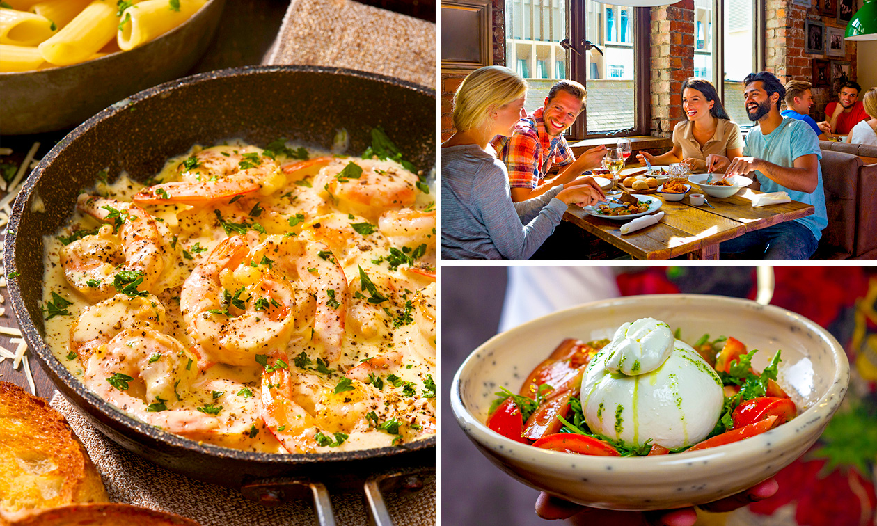 2-gangen keuzediner of -lunch bij Aan de zee