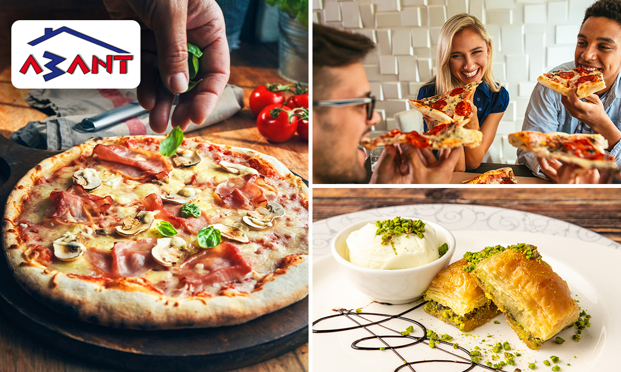 2-gangen pizzadiner voor dine-in in Eindhoven