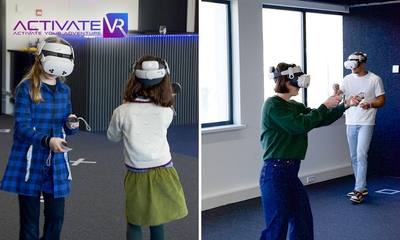 VR-experience (1 uur) + snack + drankje