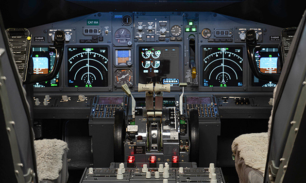Flugerlebnis im Boeing 747 Flugsimulator