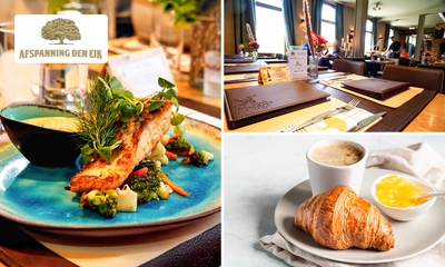 2- of 3-gangen keuzelunch of -diner of sinterklaasontbijt