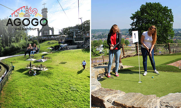 Adventure Golf + kabelbaantocht + meer Adventure Golf + kabelbaantocht + meer