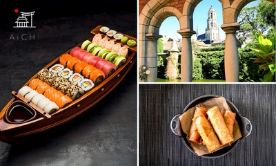 3-gangen sushidiner bij AiCHI Sushi