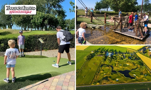 15-holes Adventure Golf bij Akkermans Leisure & Golf