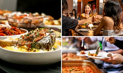 Orientalisches Frühstücksbuffet oder 3-Gänge-Menü