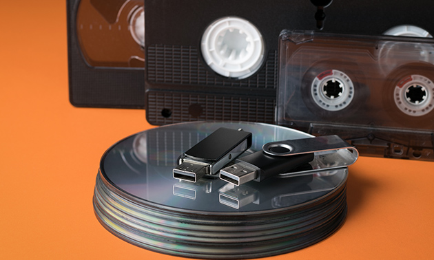 Omzetten van video of film naar USB en/of DVD