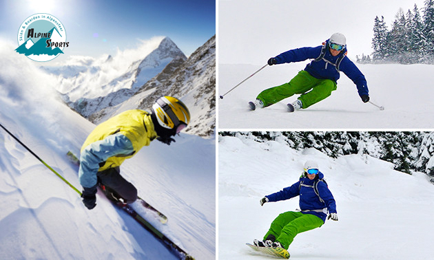 Ski- of snowboardles(sen)