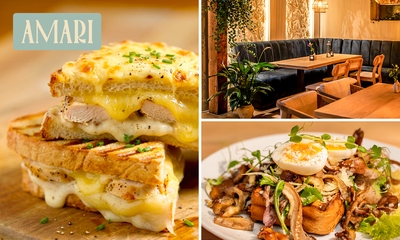 12-uurtje of 2-gangen keuzelunch bij Amari