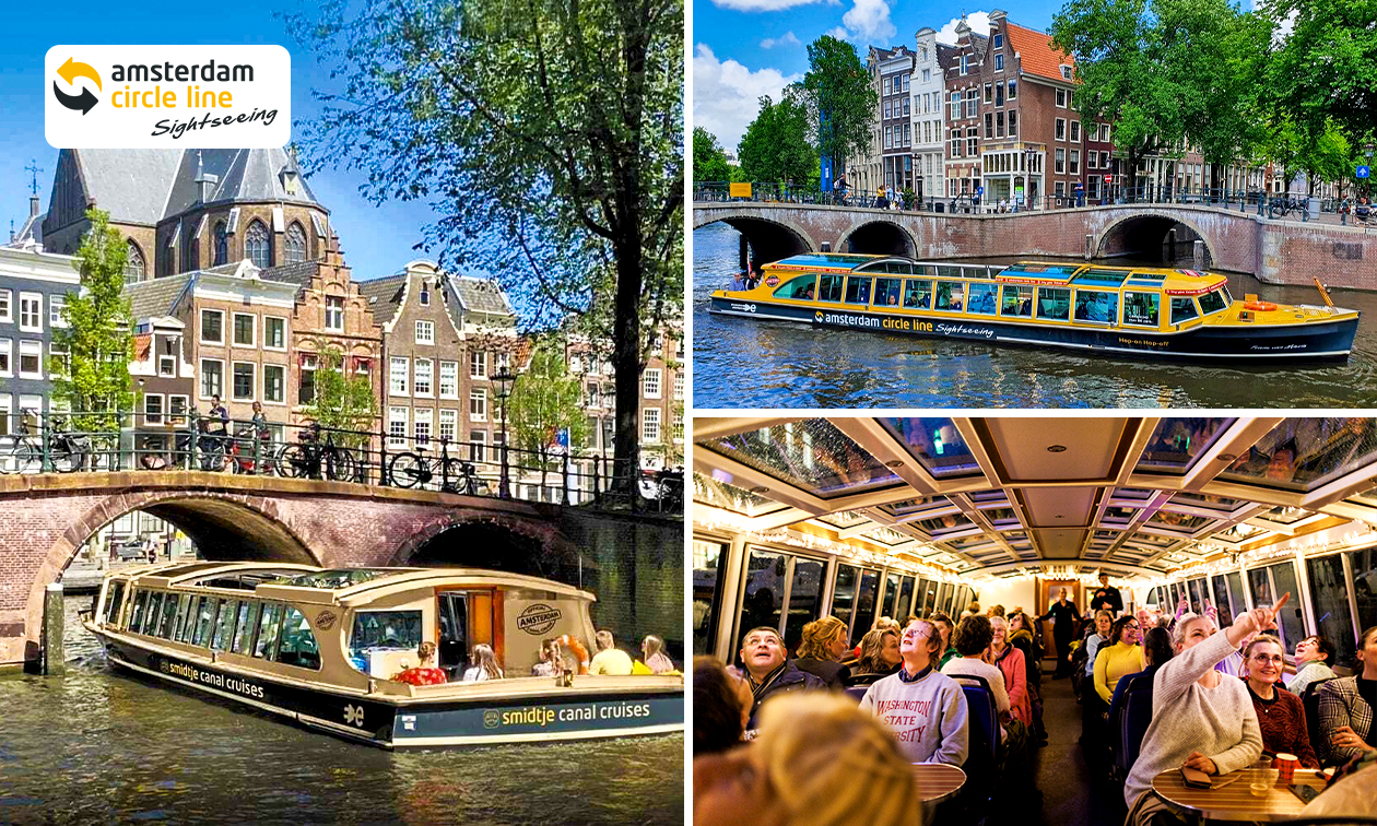 Rondvaart door Amsterdam (60 min)