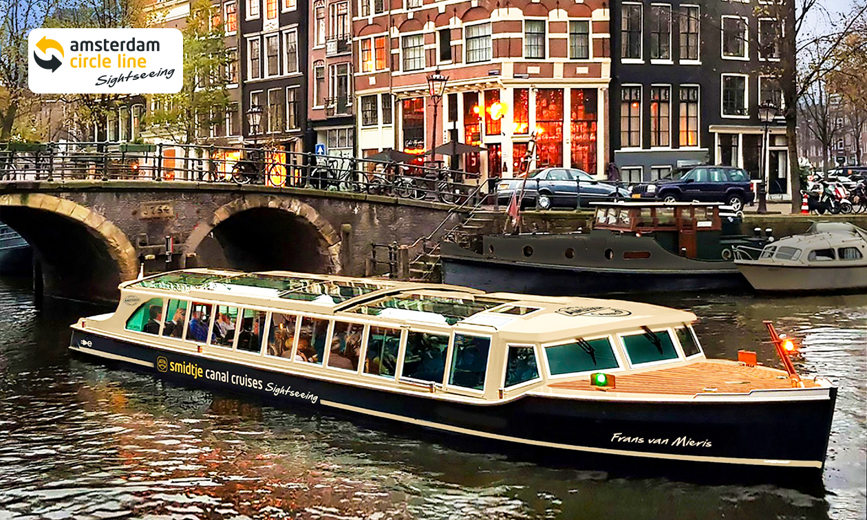 Rondvaart door Amsterdam (75 min)