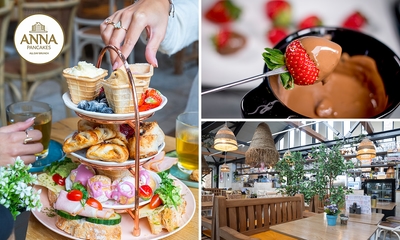 High tea of chocoladefondue of kaasfondue bij Anna Pancakes