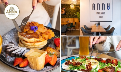 3-gangendiner à la carte of kaasfondue + dessert bij Anna Pancakes