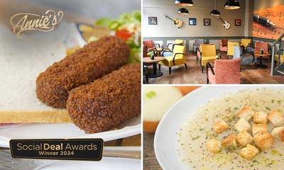 2-gangen keuzelunch bij Annie's in hartje Assen