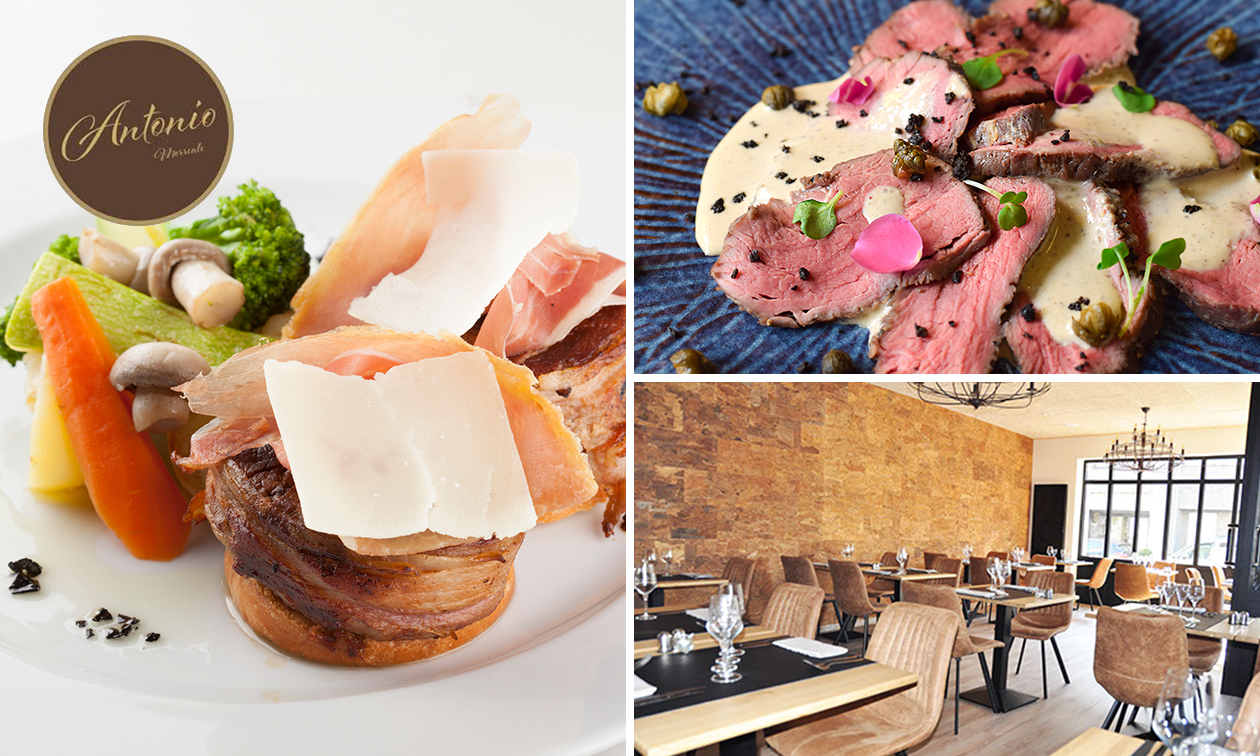 Italiaans 5-gangendiner bij Antonio Morreale dicht bij Brussel