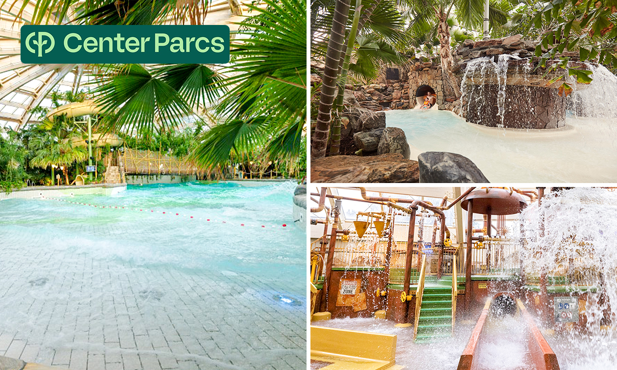 Dagentree zwemparadijs Aqua Mundo Center Parcs De Huttenheugte