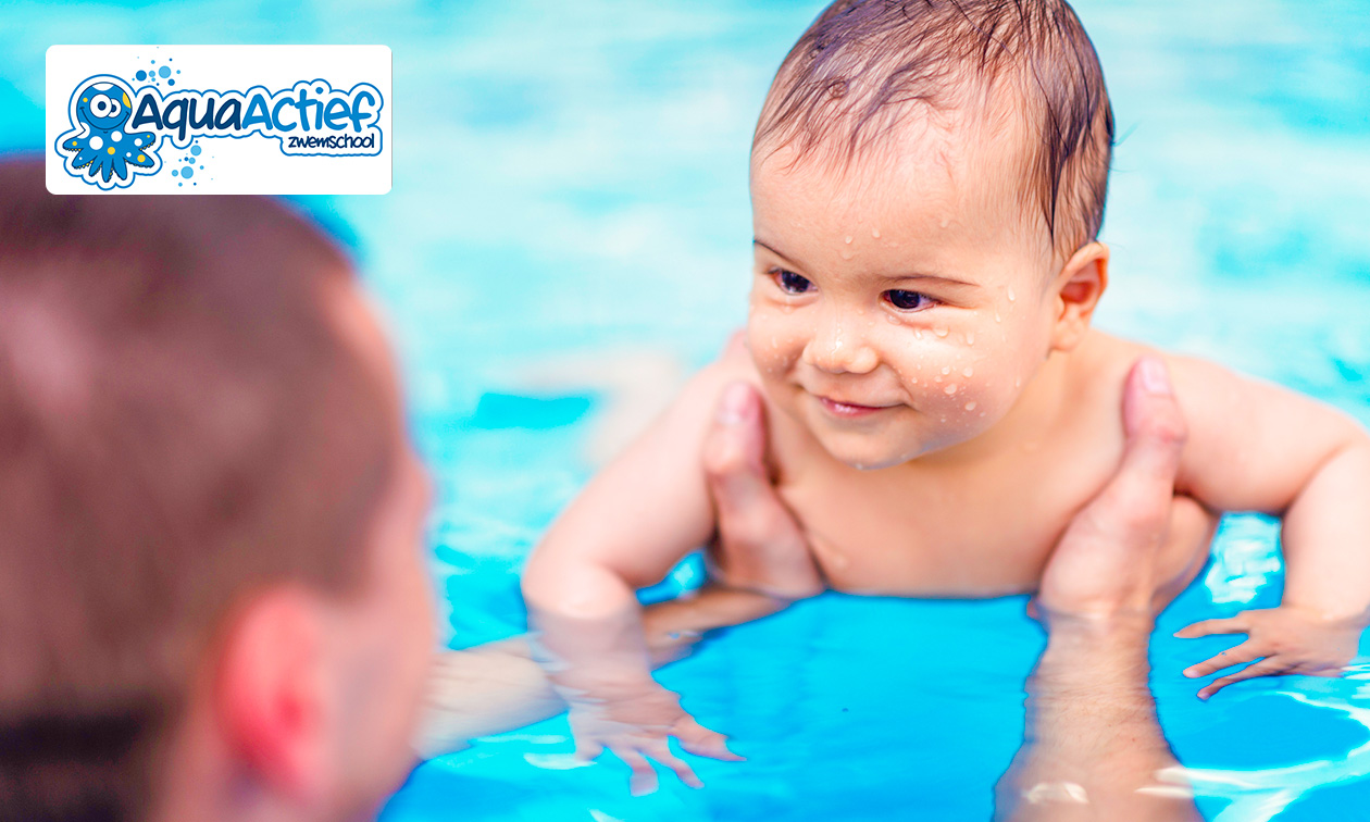 Zwemcursus baby-peutersurvival van 1 of 3 maanden