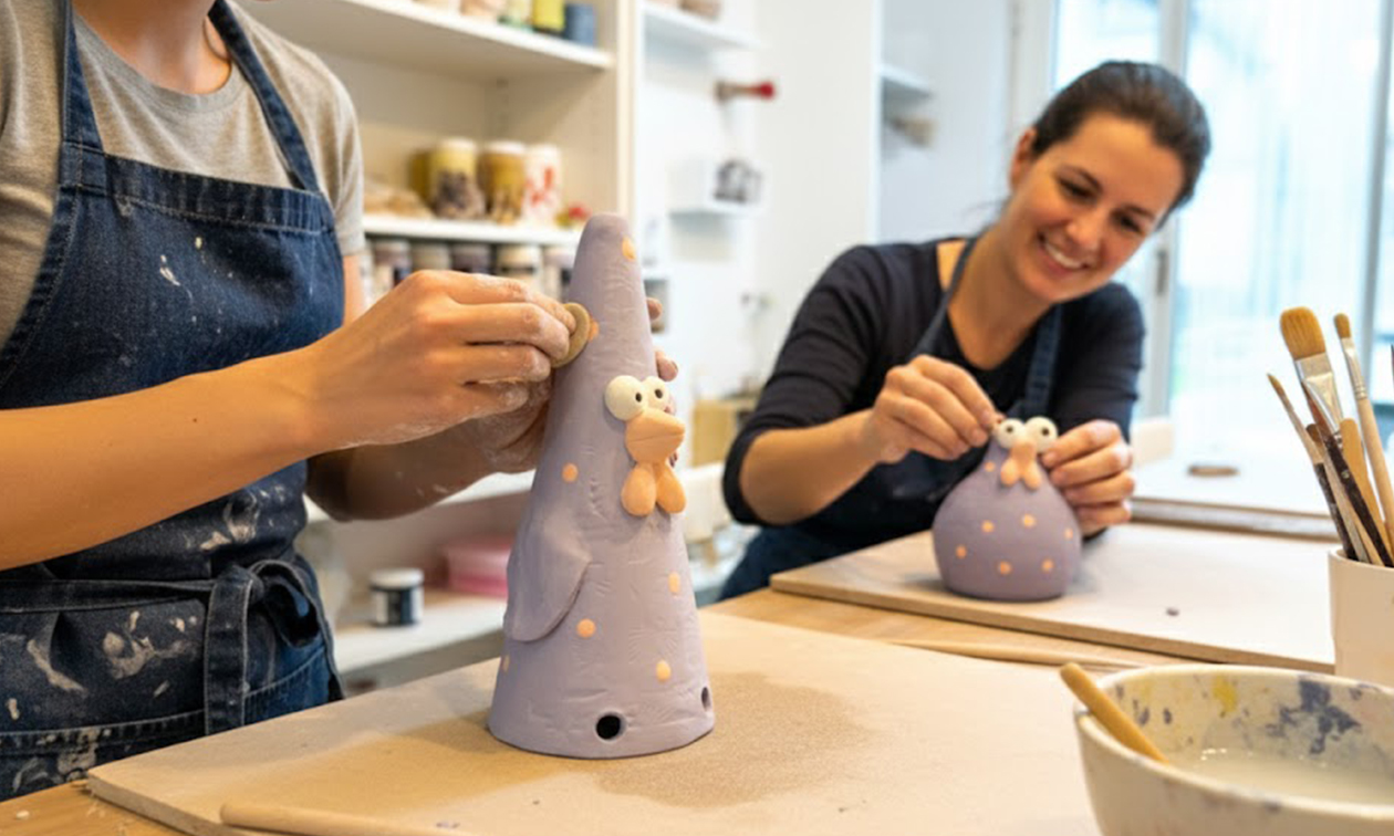Workshop keramiek (2 uur) bij Arcilla Sissi