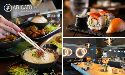 4-gangen keuzediner bij Arigato Asian Club