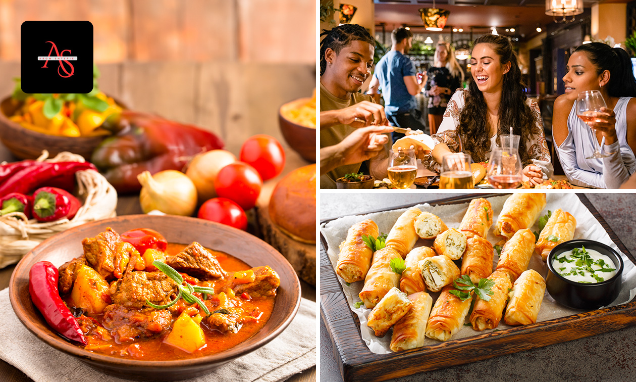 Menu albanais en 3 services à la carte au coeur de Bruxelles