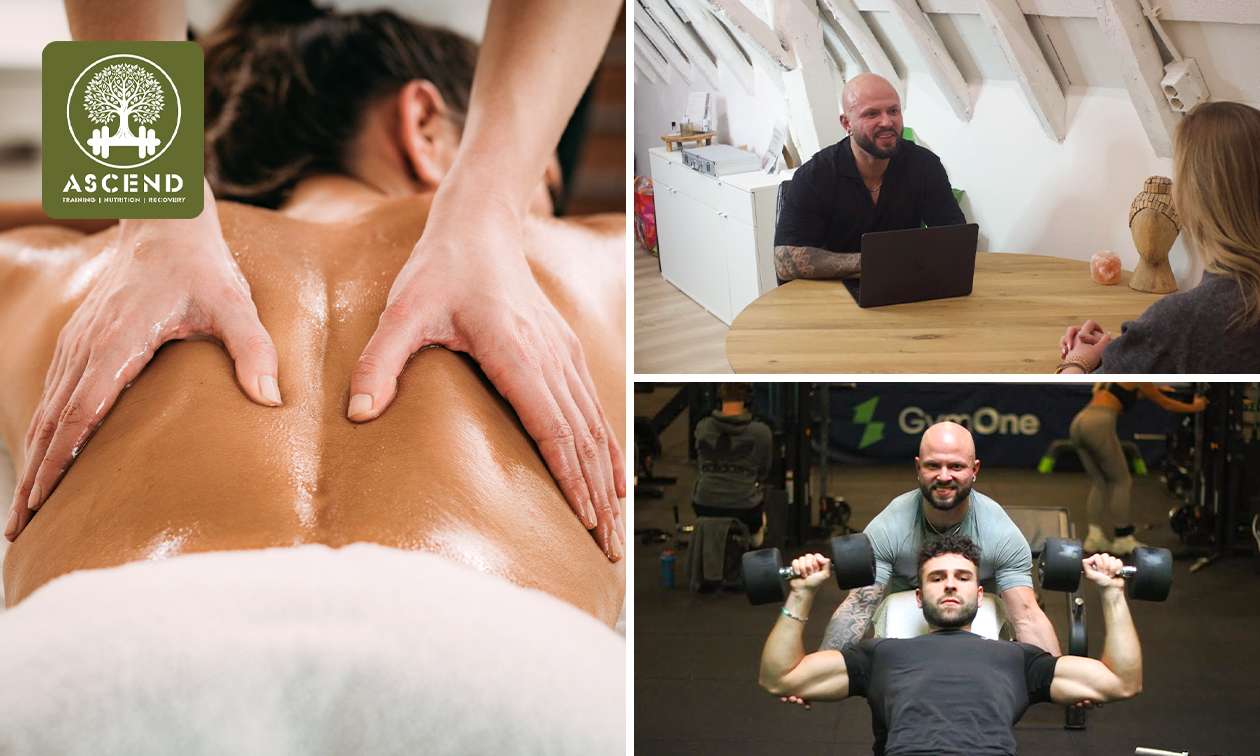 Personal training naar keuze of 1 of 2 sportmassage(s)