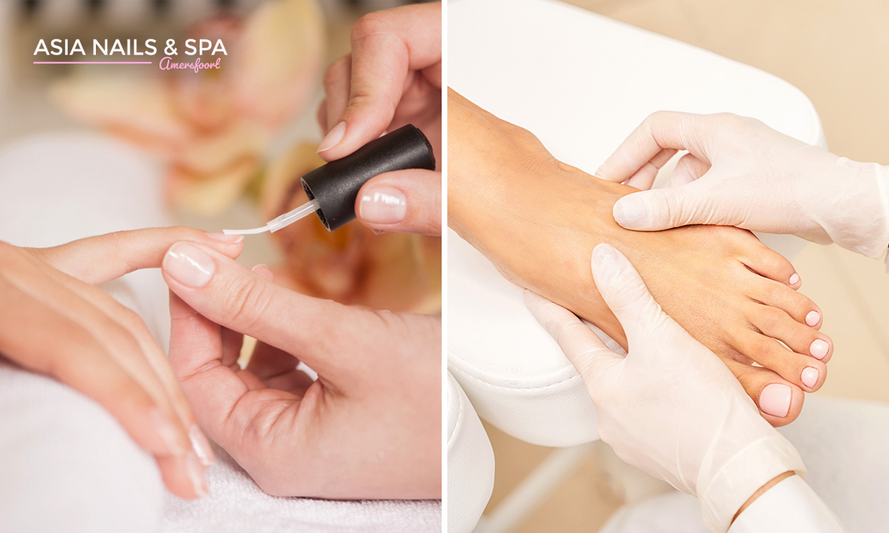 Manicure- en/of pedicurebehandeling + evt. gellak in hartje Amersfoort