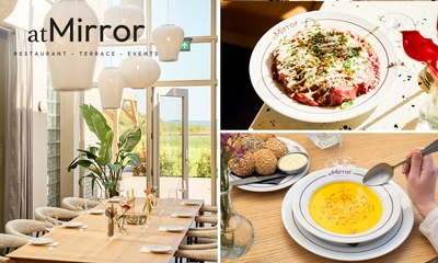 2- of 3-gangen keuzelunch bij atMirror in hartje Monnickendam