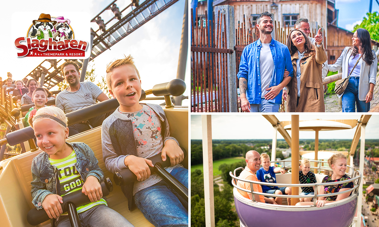 Onbeperkt toegang tot Attractiepark Slagharen