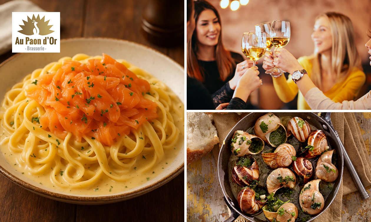 Menu en 2 ou 3 services à la carte au coeur de Lille