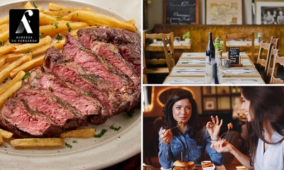 Menu bistro en 2 ou 3 services à la carte près de Lille