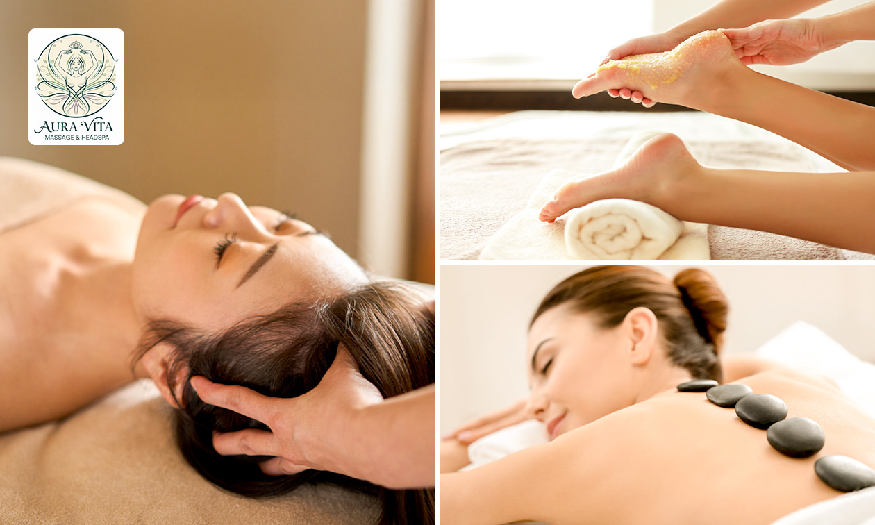 Massage of head spa naar keuze (60 min)