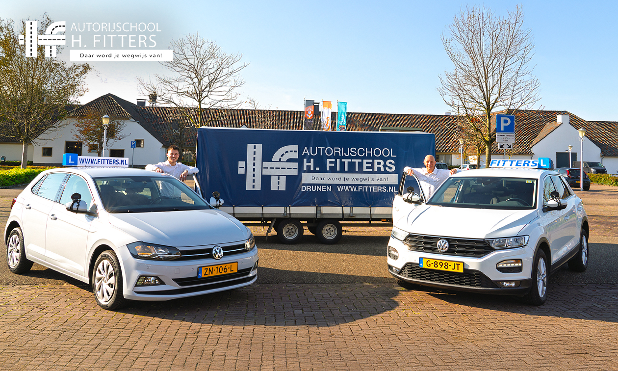 Autorijlessen (5 of 8 lessen) of een try-out autorijles, evt. met aanhanger