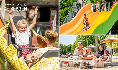 Entree Avonturenpark De Bergen + ijsje + parkeren