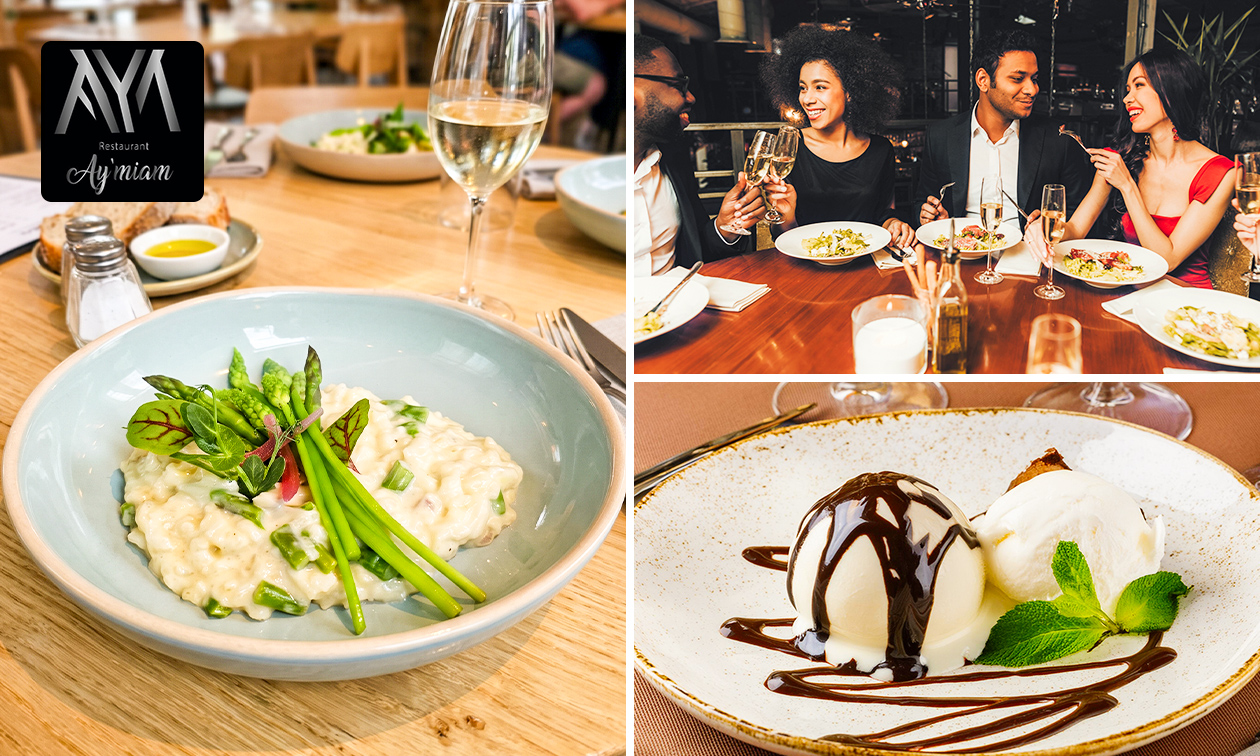 Menu en 2 ou 3 services à la carte à proximité de Ciney