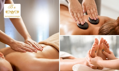 Hotstonemassage en/of voetreflexmassage (90 min)
