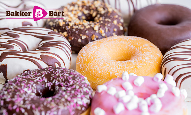 Afhalen: 8 donuts van Bakker Bart