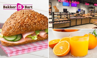 Ontbijt voor afhaal of ter plekke eten bij Bakker Bart